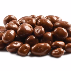 Chocolade rozijnen in melk, puur, yoghurt of gemengd
